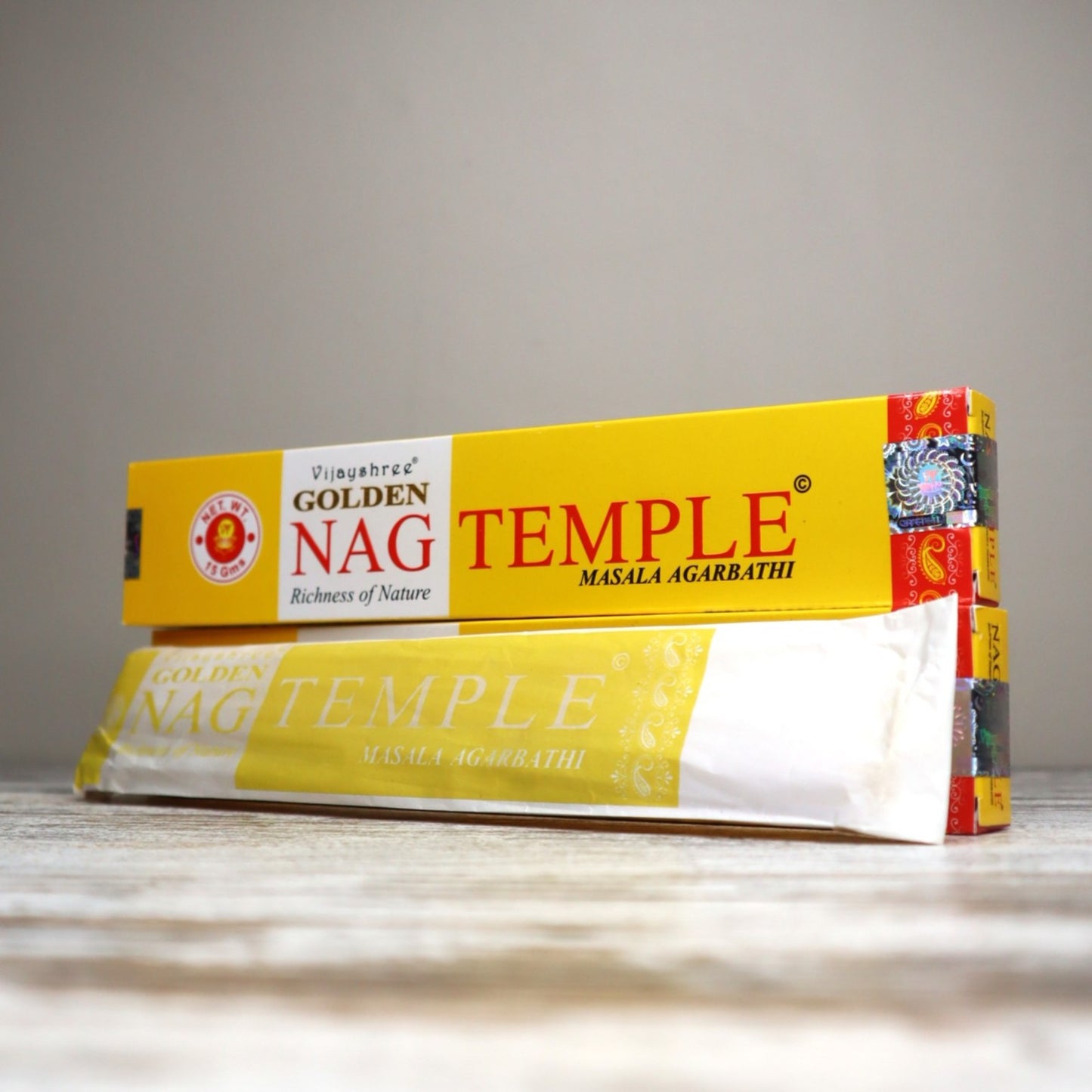 Golden Nag TEMPLE Incense