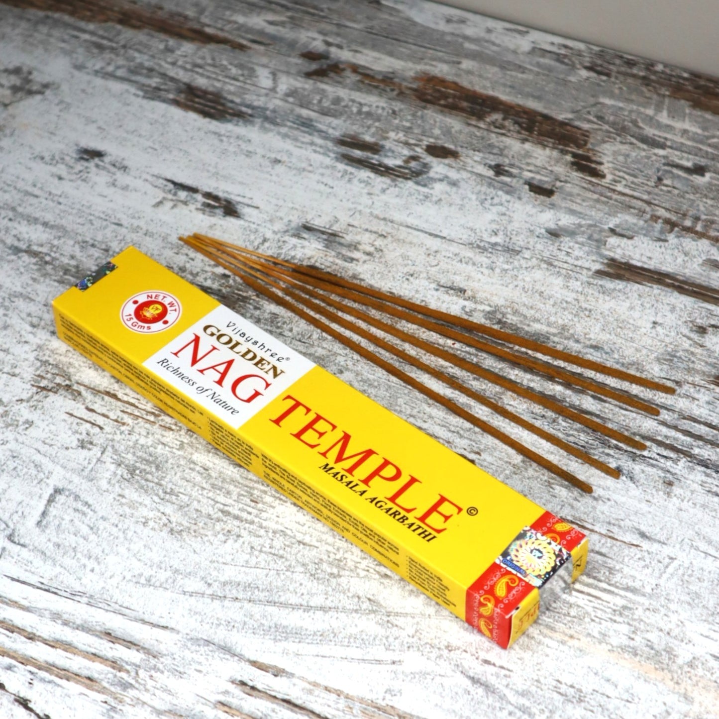 Golden Nag TEMPLE Incense