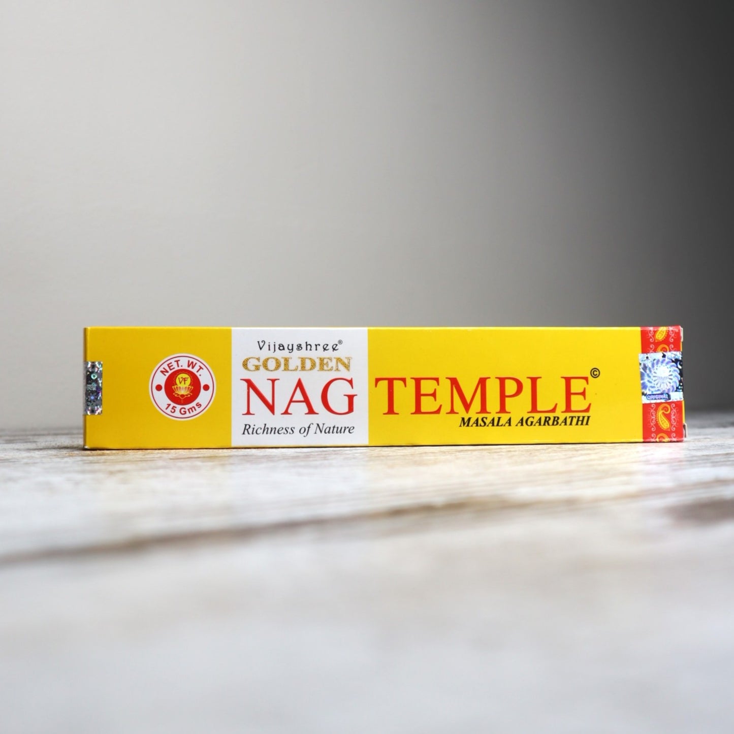 Golden Nag TEMPLE Incense