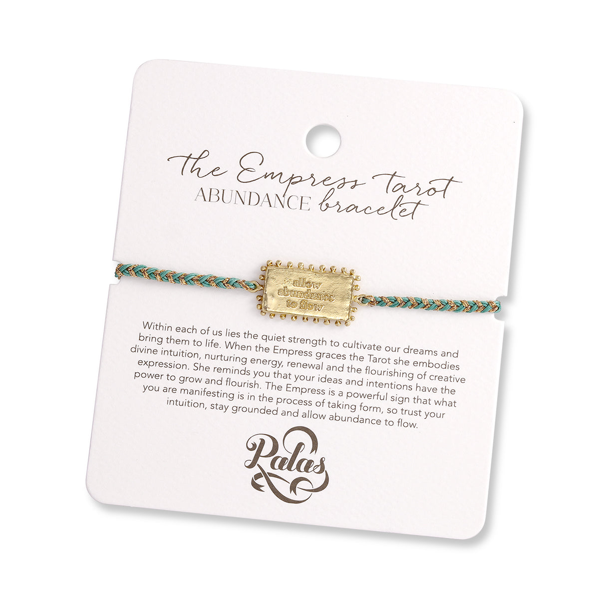 The Empress Tarot 'Abundance' Bracelet | Nurturing, Prosperity & Heart-Led Confidence