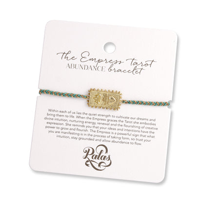 The Empress Tarot 'Abundance' Bracelet | Nurturing, Prosperity & Heart-Led Confidence