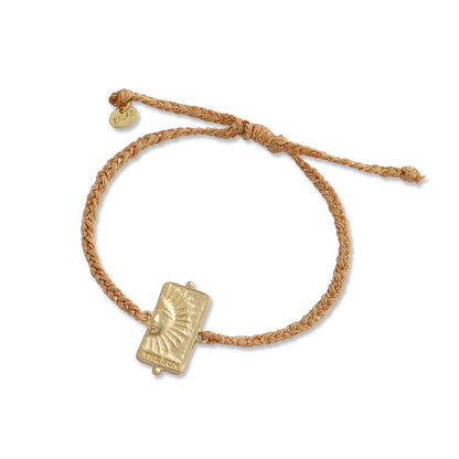 The Sun Tarot 'Shine Bright' Bracelet | Optimism, Confidence & Radiant Energy