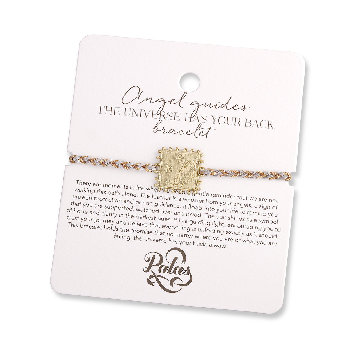 Angel Guides 'The Universe Has Your Back' Bracelet | Support, Guidance & Divine Reassurance