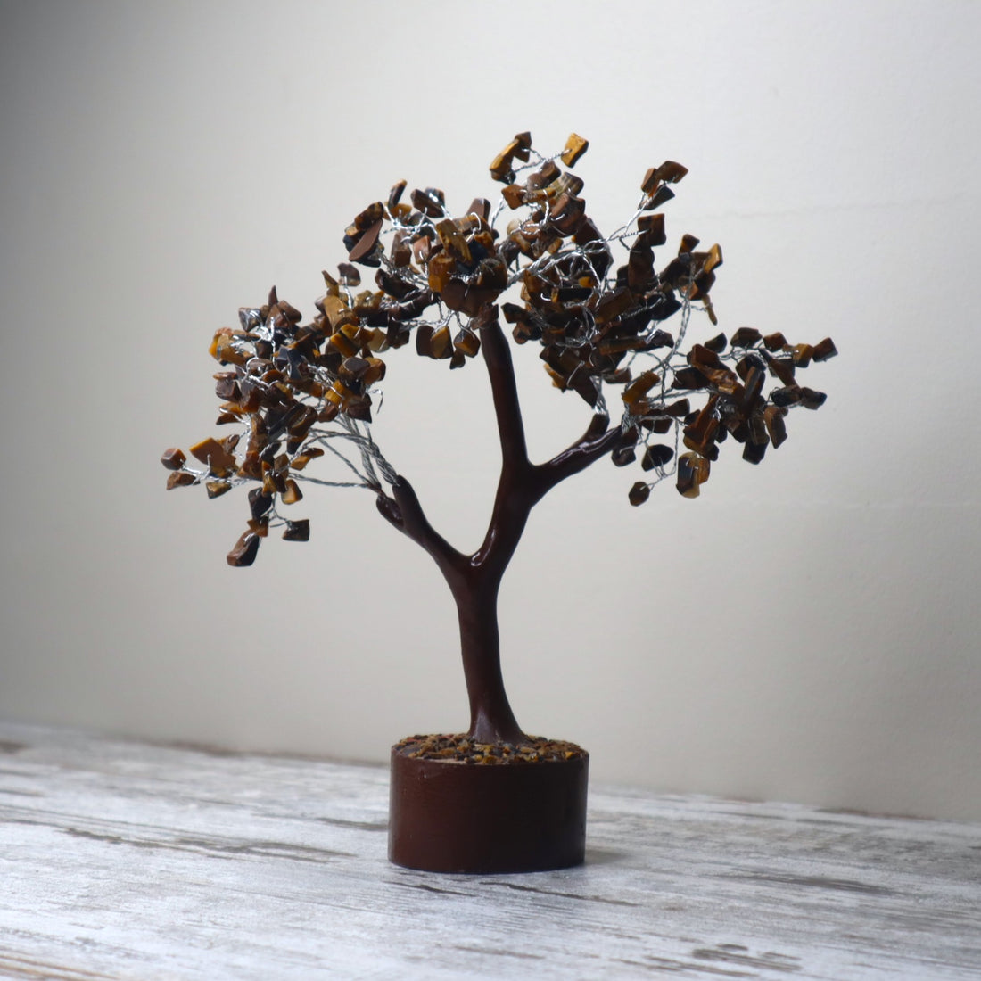 Tiger Eye Large Crystal Tree | Confidence, Protection &amp; Empowered Action