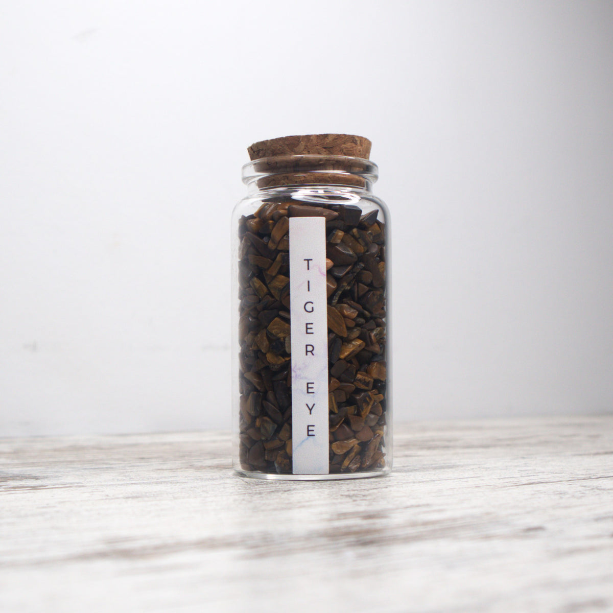 Tiger Eye Chips Jar