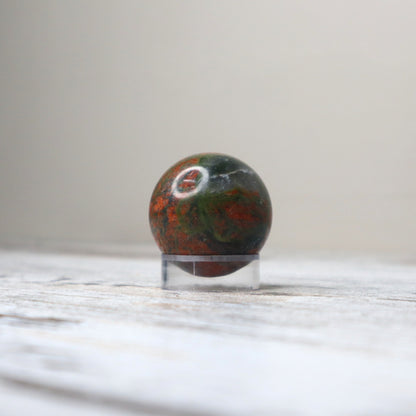 Unakite Crystal Sphere | Emotional Healing, Balance & Gentle Renewal