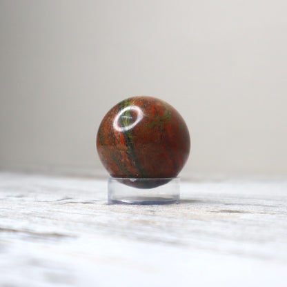 Unakite Crystal Sphere | Emotional Healing, Balance & Gentle Renewal