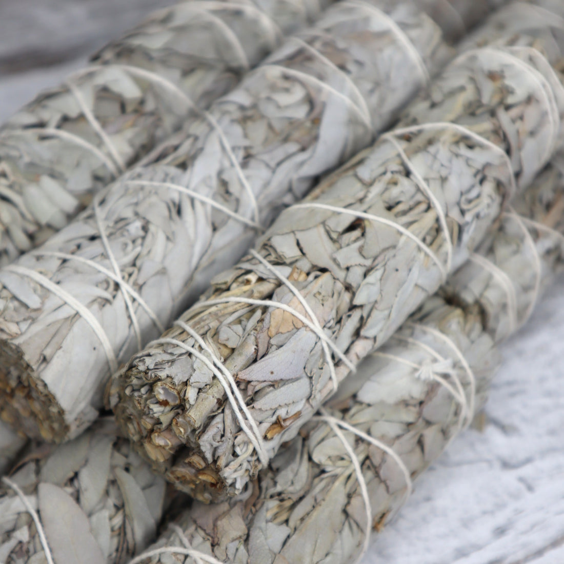 White Sage Cleansing Wand | Medium | 15cm | Purification &amp; Energy Clearing