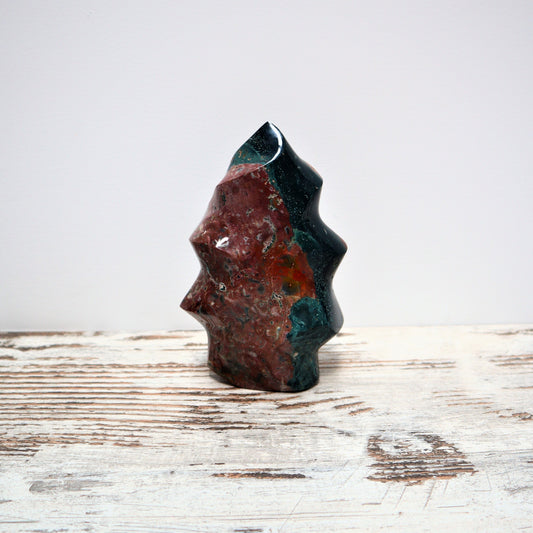 Ocean Jasper Flame | Emotional Renewal, Joy & Grounded Flow
