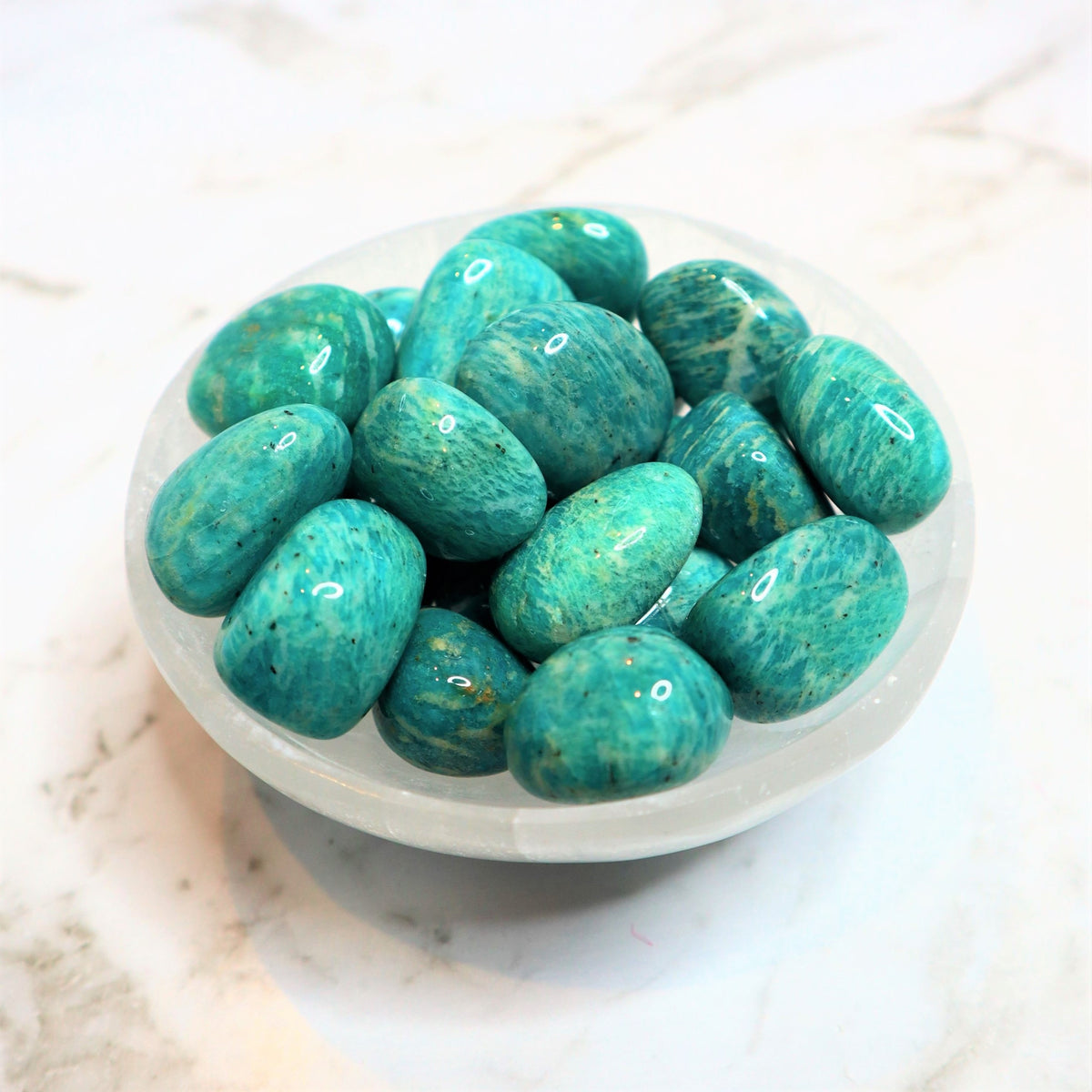 Amazonite Tumble | Harmony, Confidence &amp; Truth