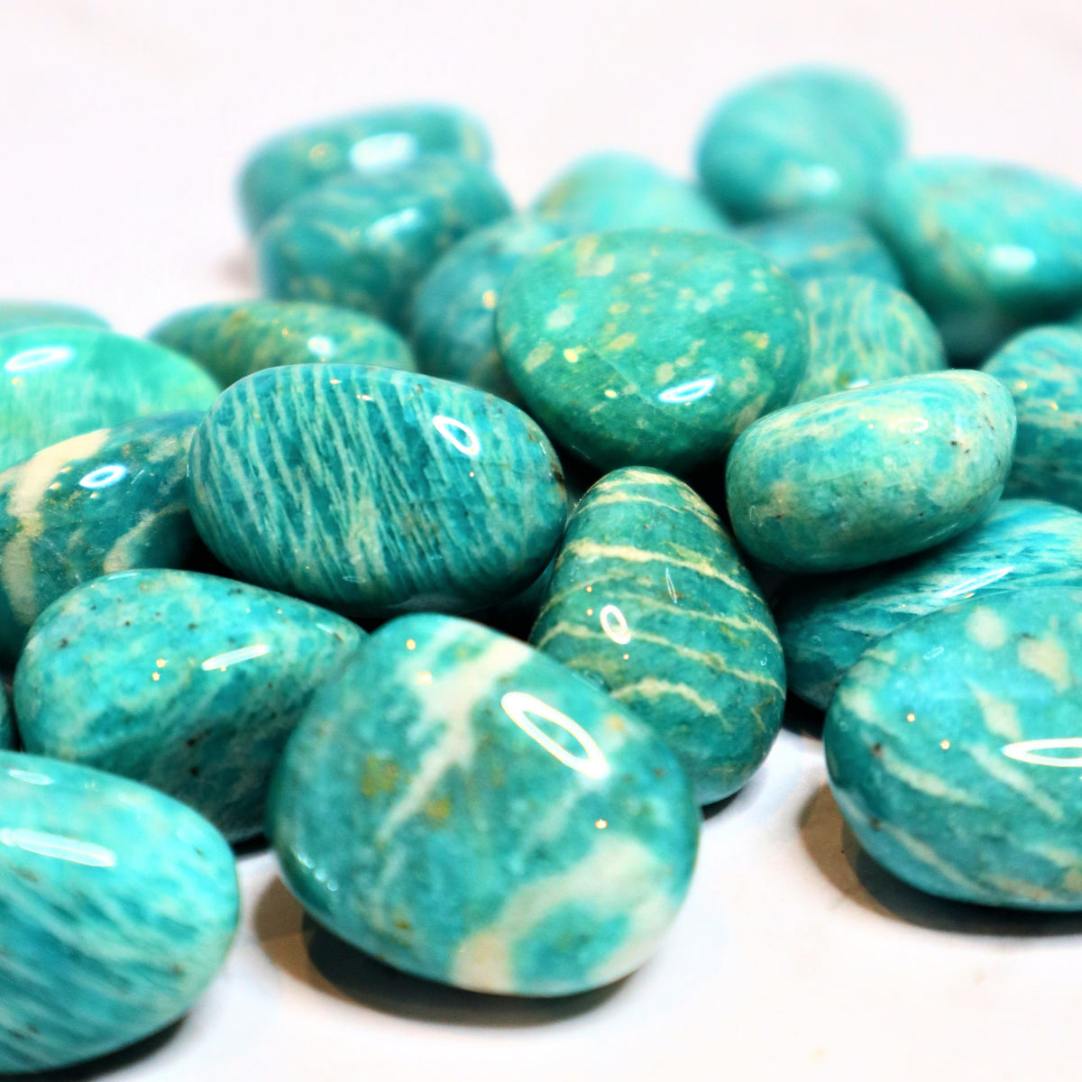 Amazonite Tumble | Harmony, Confidence &amp; Truth