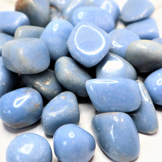 Angelite Tumble | Peace, Guidance & Divine Communication