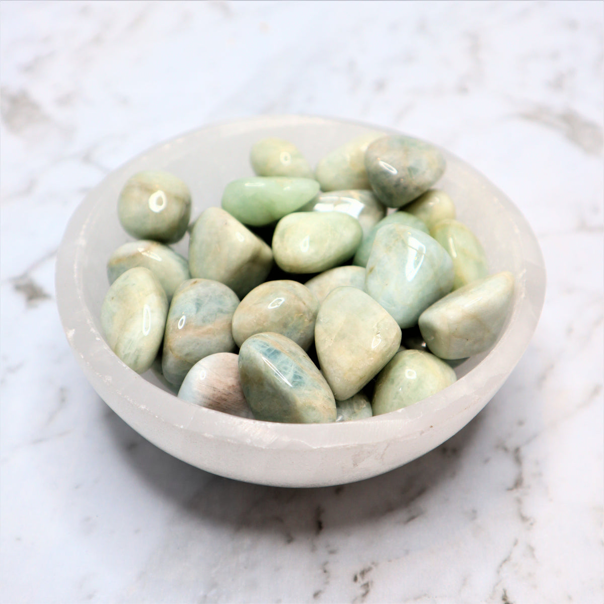 Aquamarine Tumble | Courage, Calm &amp; Clear Communication