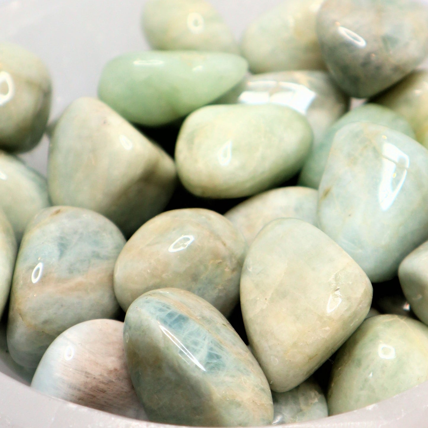 Aquamarine Tumble | Courage, Calm & Clear Communication