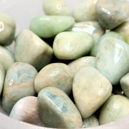 Aquamarine Tumble | Courage, Calm & Clear Communication