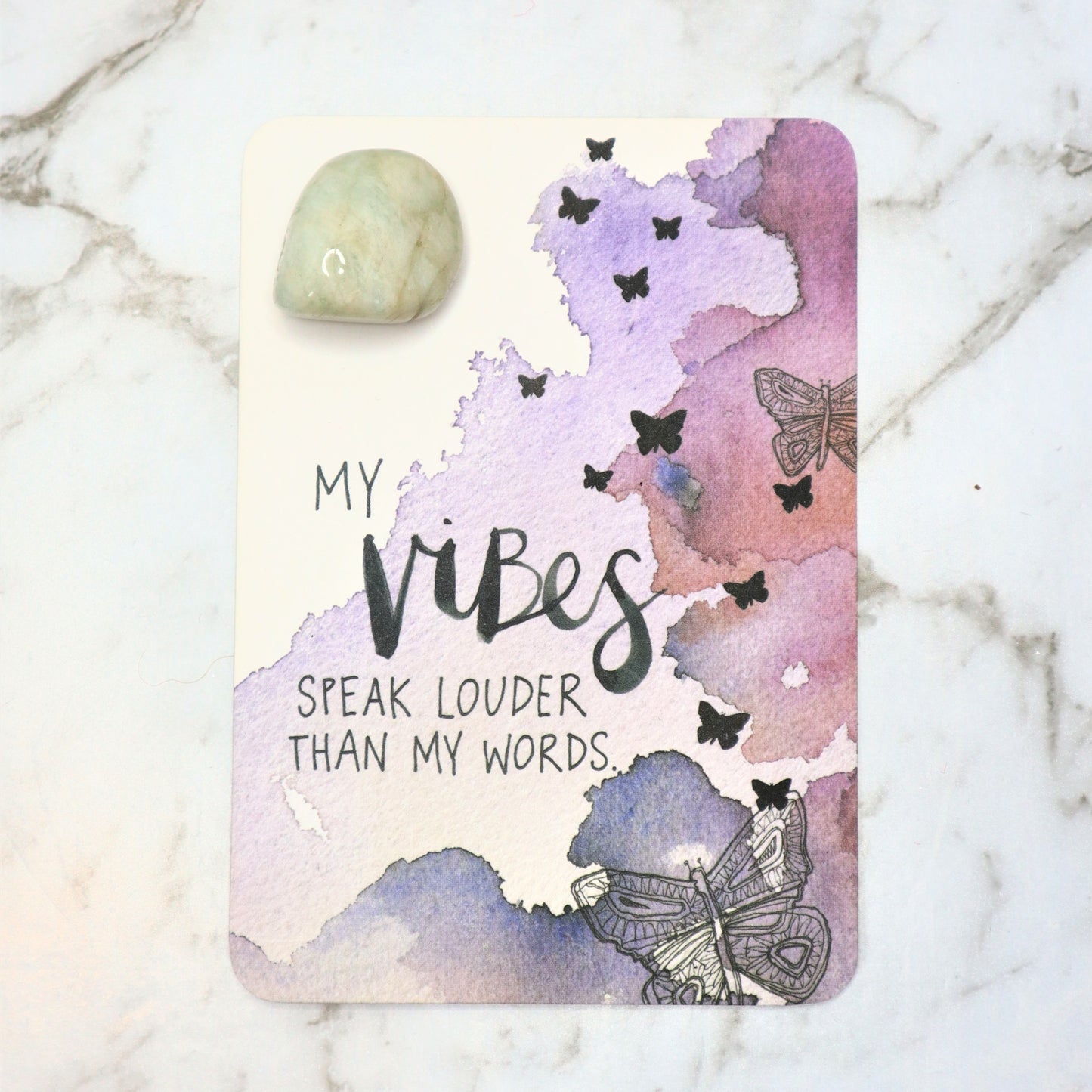 Aquamarine Tumble | Courage, Calm & Clear Communication