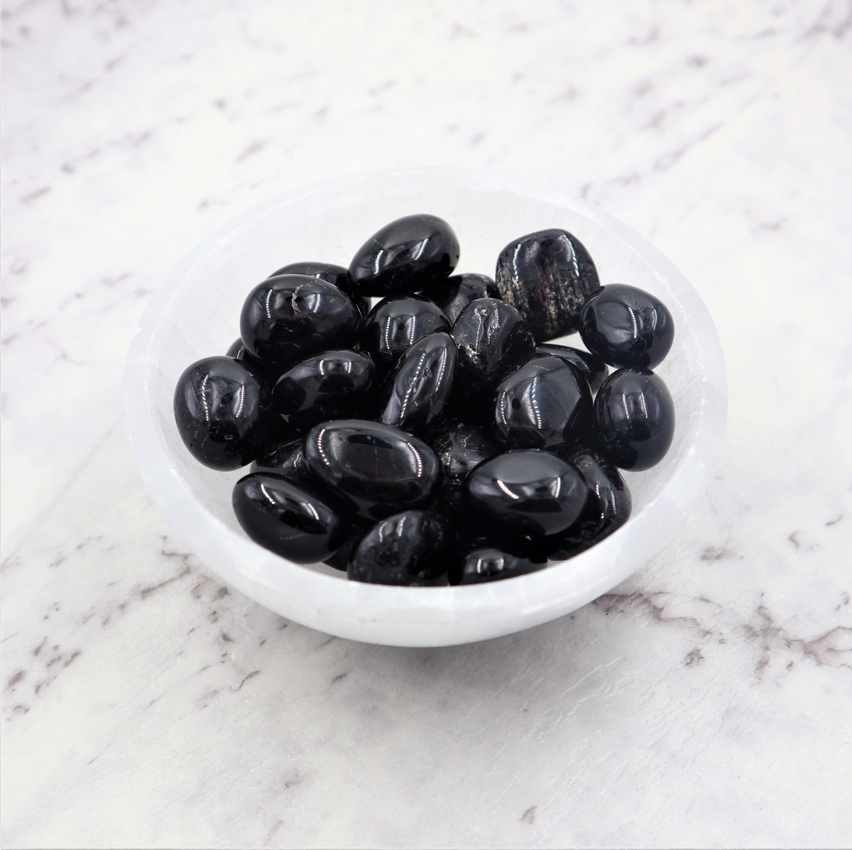 Black Tourmaline Tumble | Protection, Grounding &amp; Energy Shielding