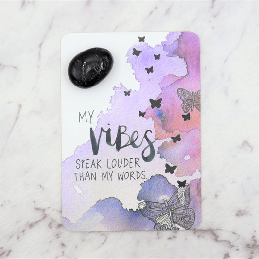 Black Tourmaline Tumble | Protection, Grounding & Energy Shielding