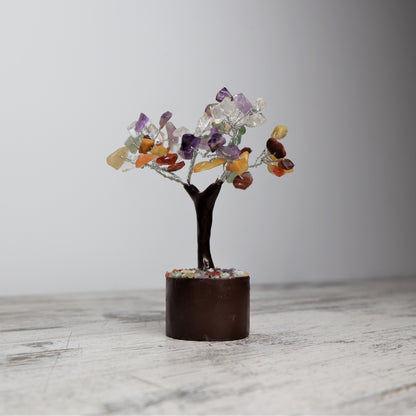 Chakra Mini Crystal Tree