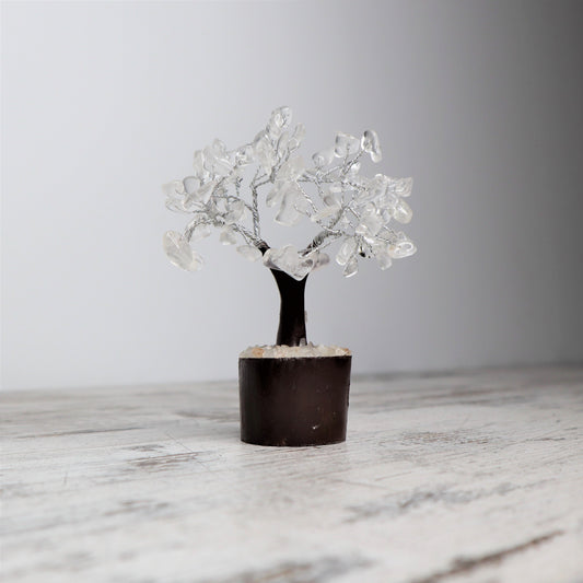 Clear Quartz Mini Crystal Tree