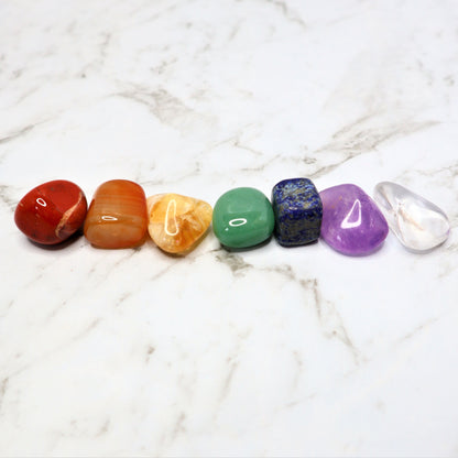 ‘Chakra Power’ | Tumble + Selenite Charging Bundle