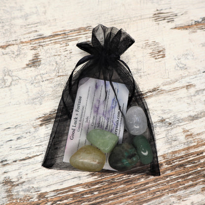 'Good Luck + Fortune' Crystal Kit | Prosperity, Opportunity & Abundant Energy