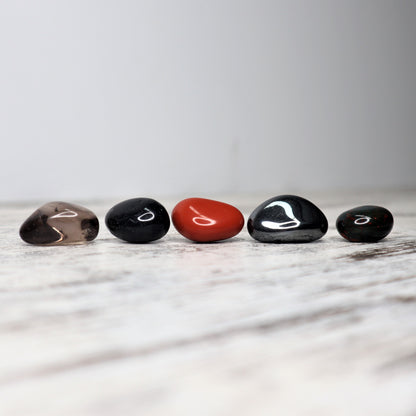 'Grounded Warrior' Crystal Kit | Protection, Strength & Rooted Power