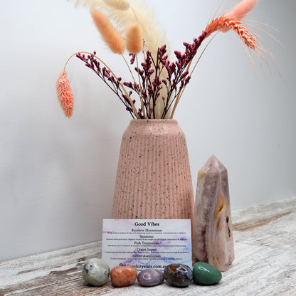 'Good Vibes' Crystal Kit | Joy, Positivity & Heart-Opening Energy