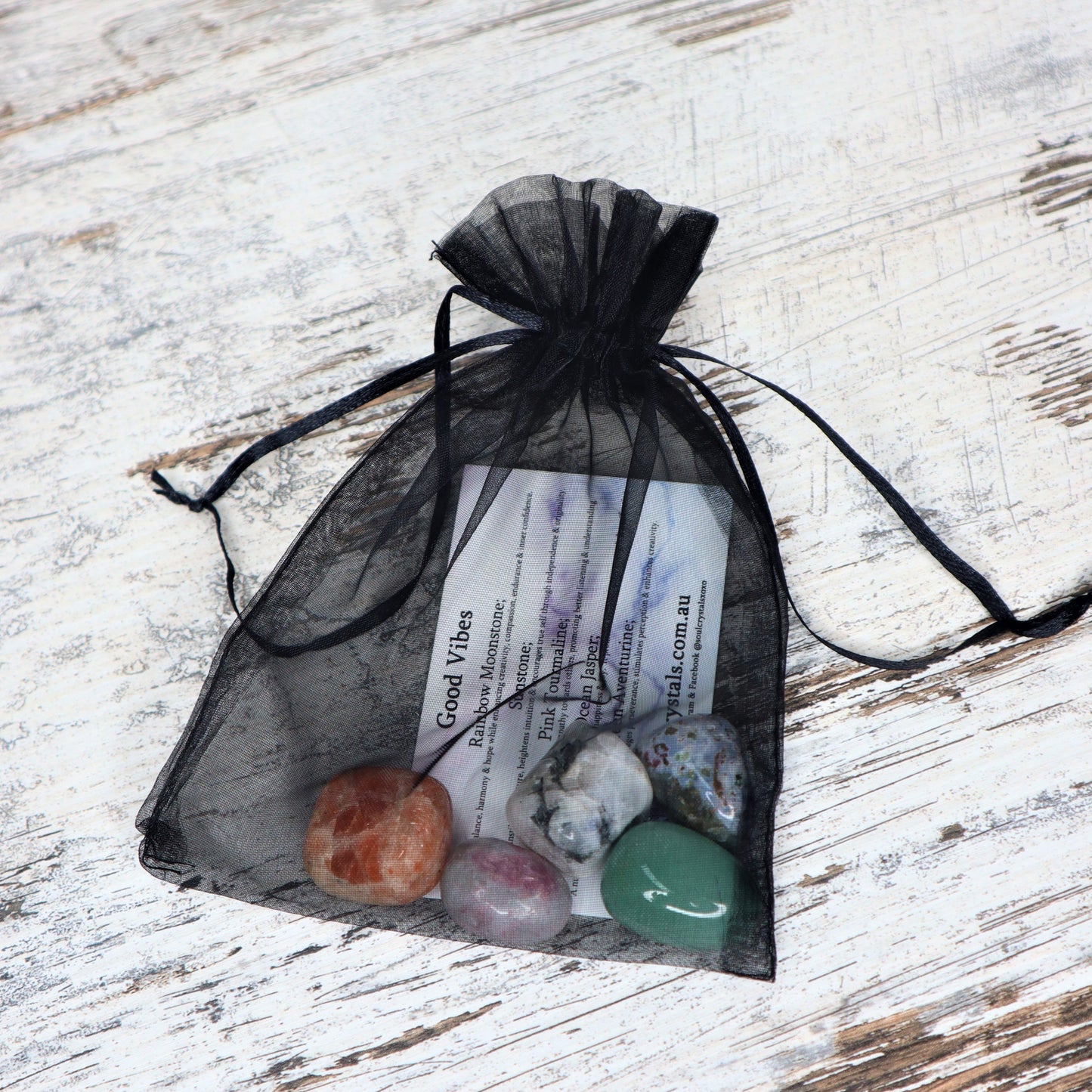 'Good Vibes' Crystal Kit | Joy, Positivity & Heart-Opening Energy
