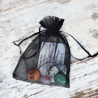 'Good Vibes' Crystal Kit | Joy, Positivity & Heart-Opening Energy