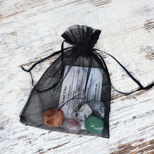 'Good Vibes' Crystal Kit | Joy, Positivity & Heart-Opening Energy