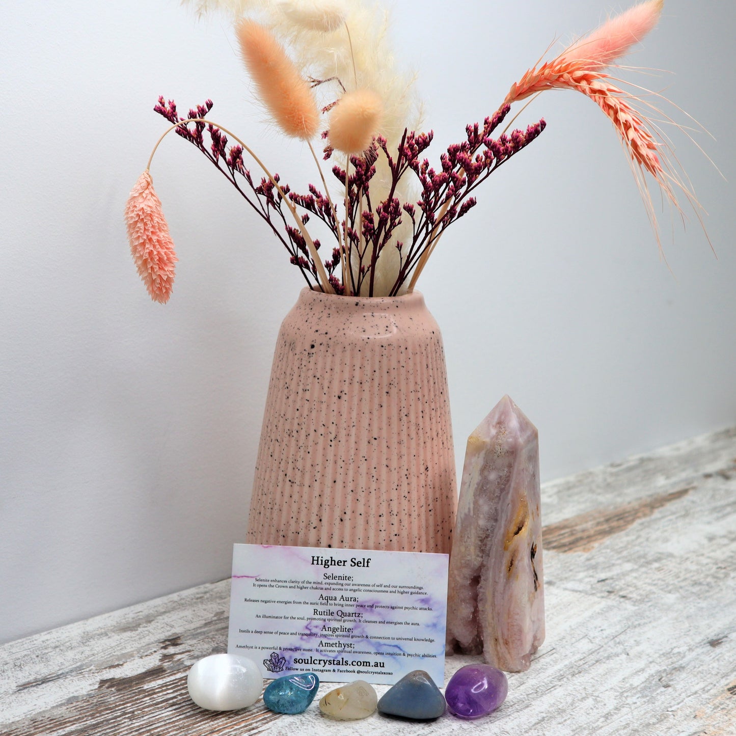 'Higher Self' Crystal Kit | Intuition, Light Connection & Divine Wisdom