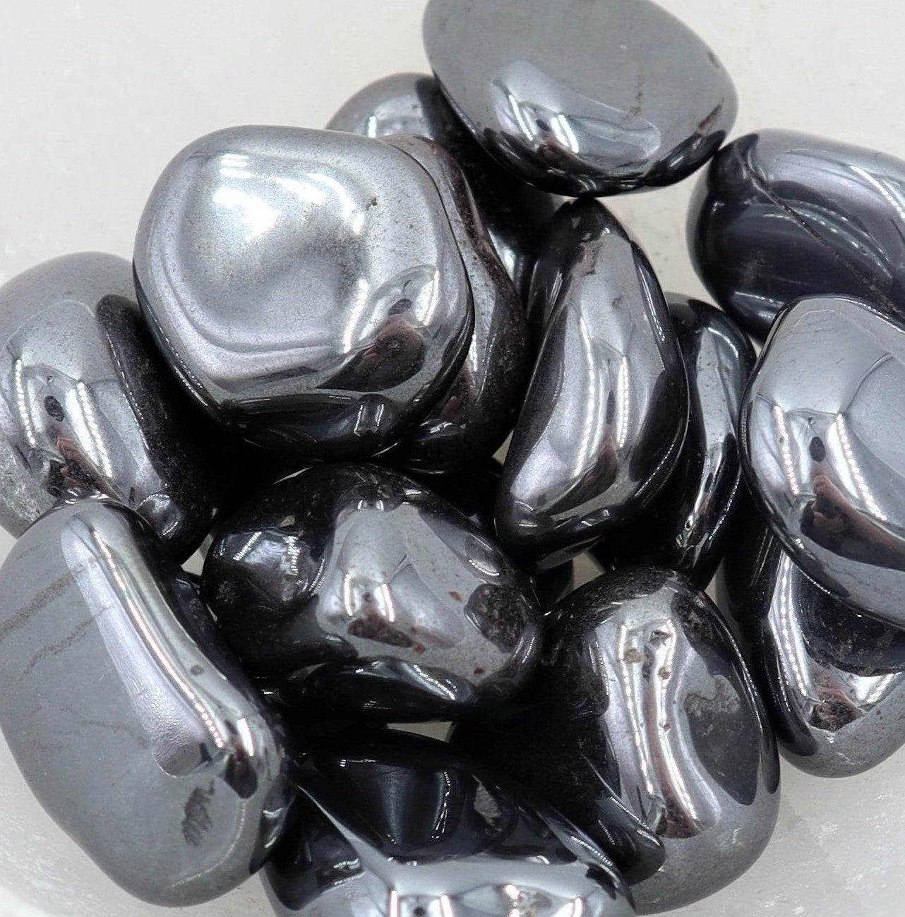 Hematite Tumble | Grounding, Clarity & Strength