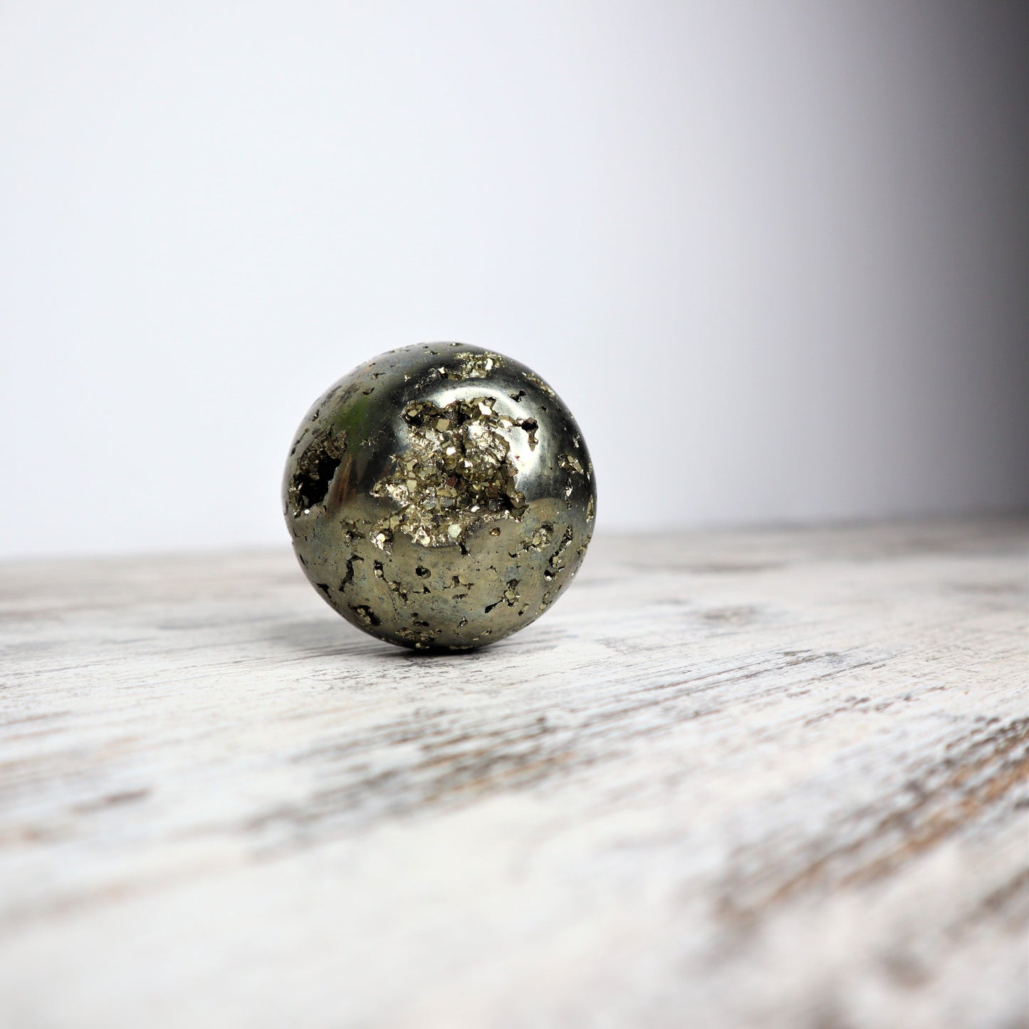 Pyrite Sphere | Confidence + Manifestation