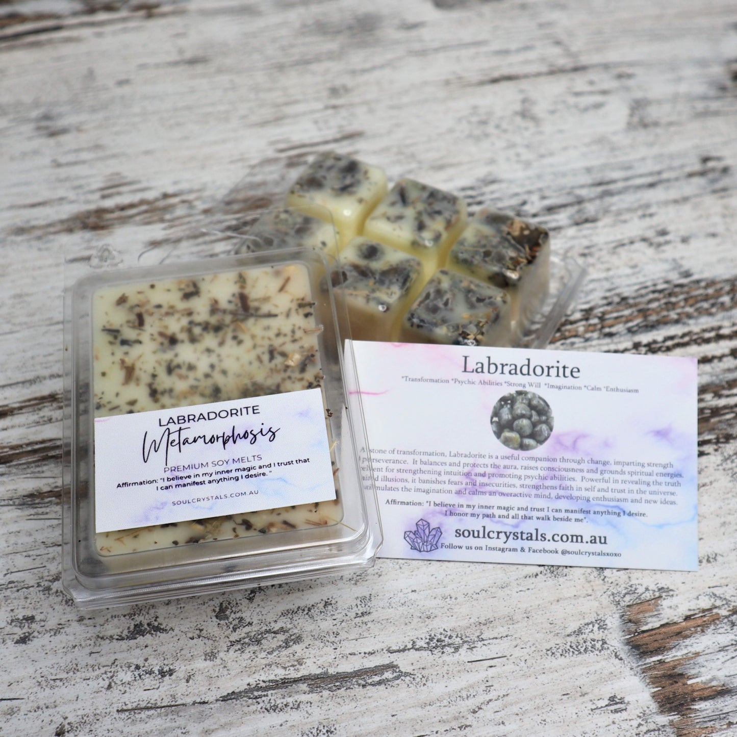 'Metamorphosis' Soy Wax Melts | Labradorite