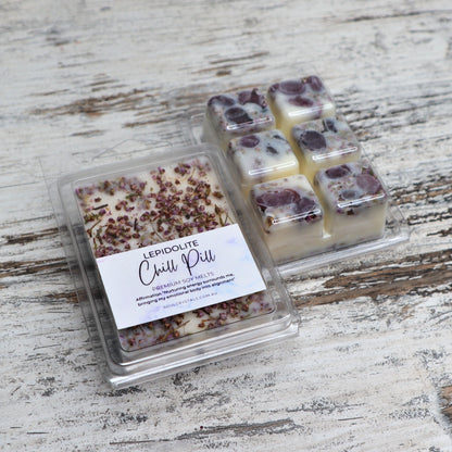 'Chill Pill' Soy Wax Melts | Lepidolite