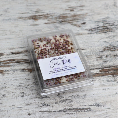 'Chill Pill' Soy Wax Melts | Lepidolite