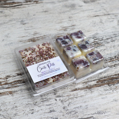 'Chill Pill' Soy Wax Melts | Lepidolite