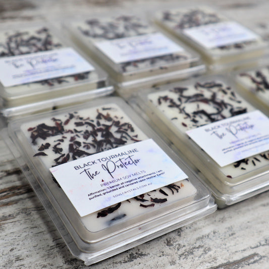 'The Protector' Soy Wax Melts | Black Tourmaline