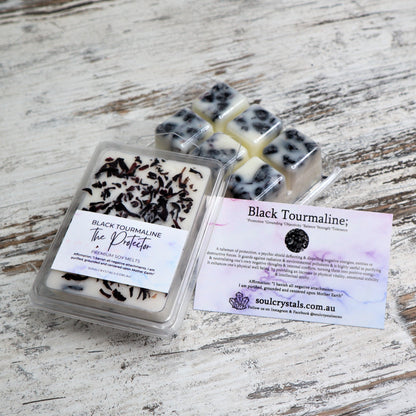'The Protector' Soy Wax Melts | Black Tourmaline