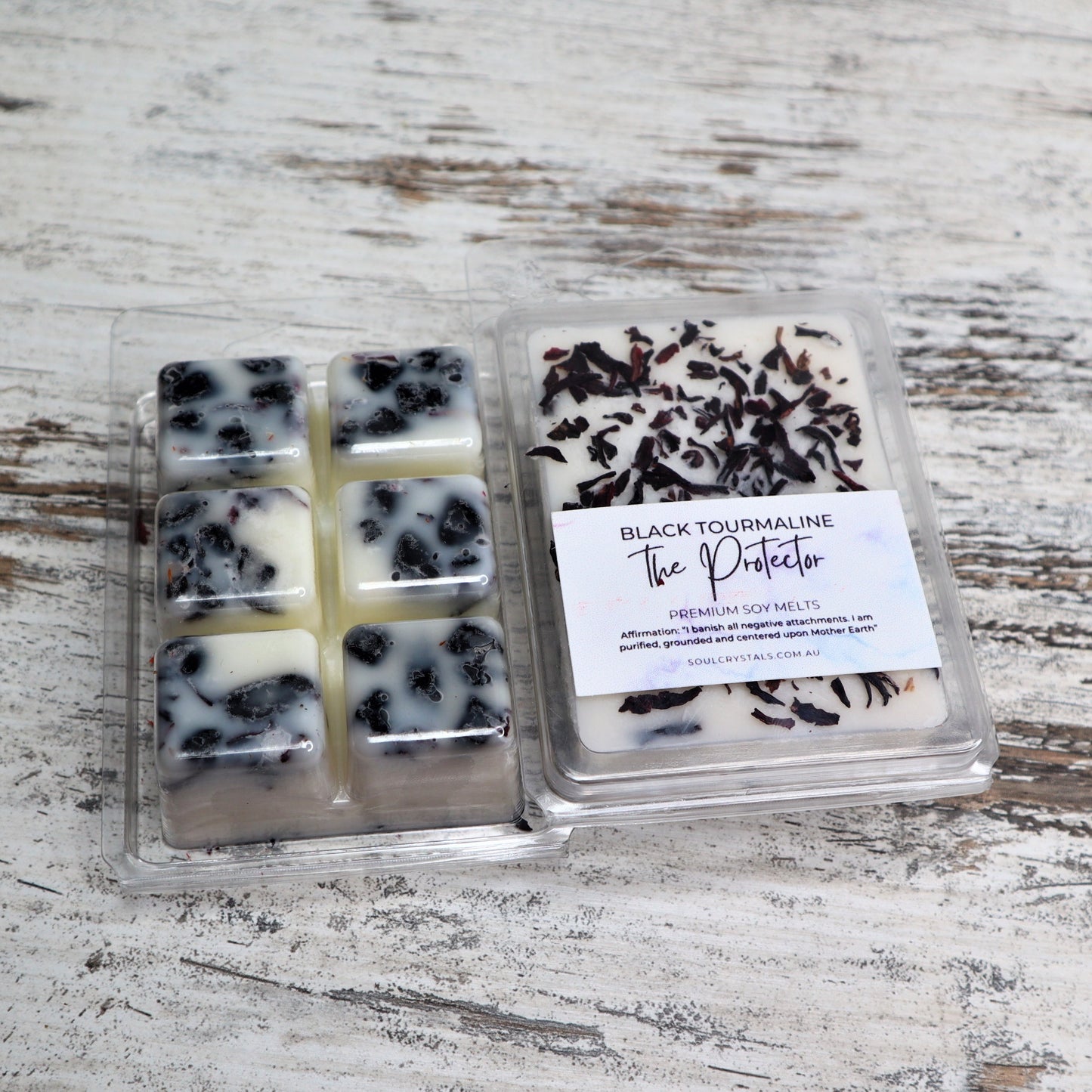 'The Protector' Soy Wax Melts | Black Tourmaline