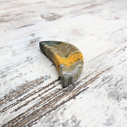 Bumblebee Jasper Moon Bowl | Radiance & Inner Spark