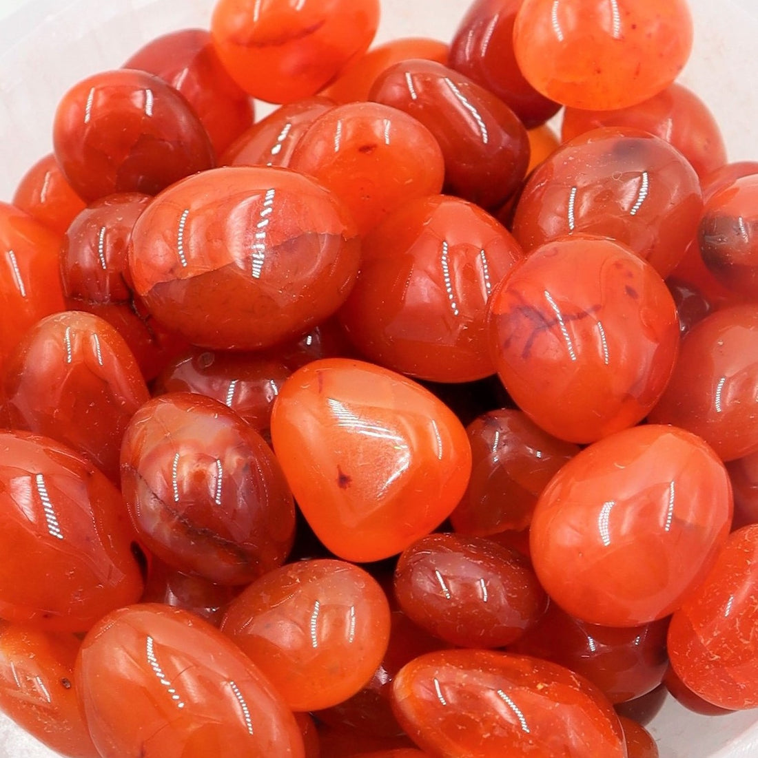 Carnelian Tumble | Courage, Confidence &amp; Life-Force Energy
