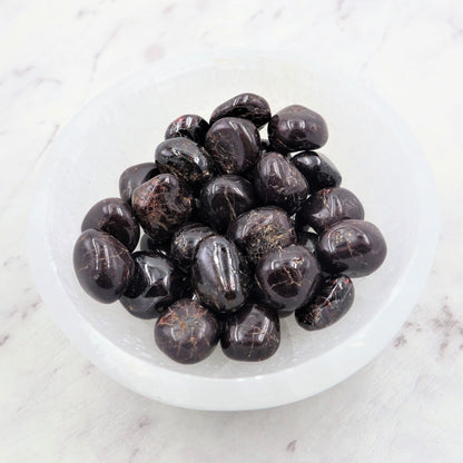 Garnet Tumble | Passion, Courage & Rooted Strength