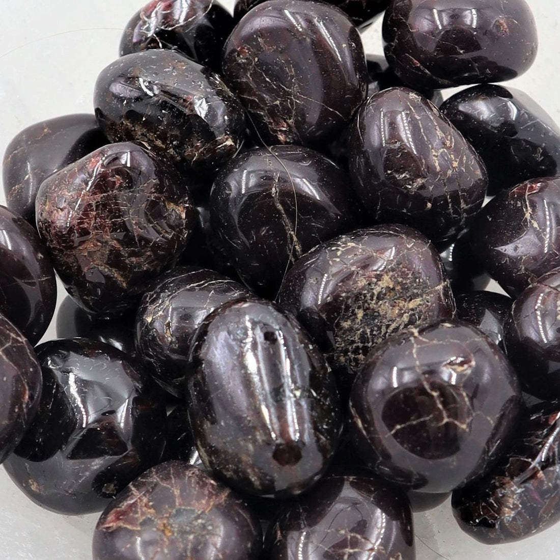 Garnet Tumble | Passion, Courage &amp; Rooted Strength