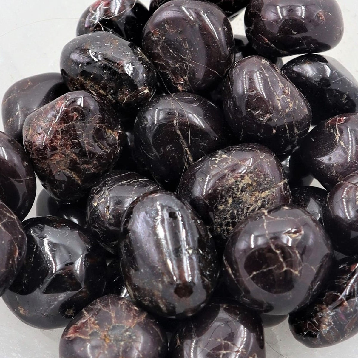 Garnet Tumble | Passion, Courage &amp; Rooted Strength