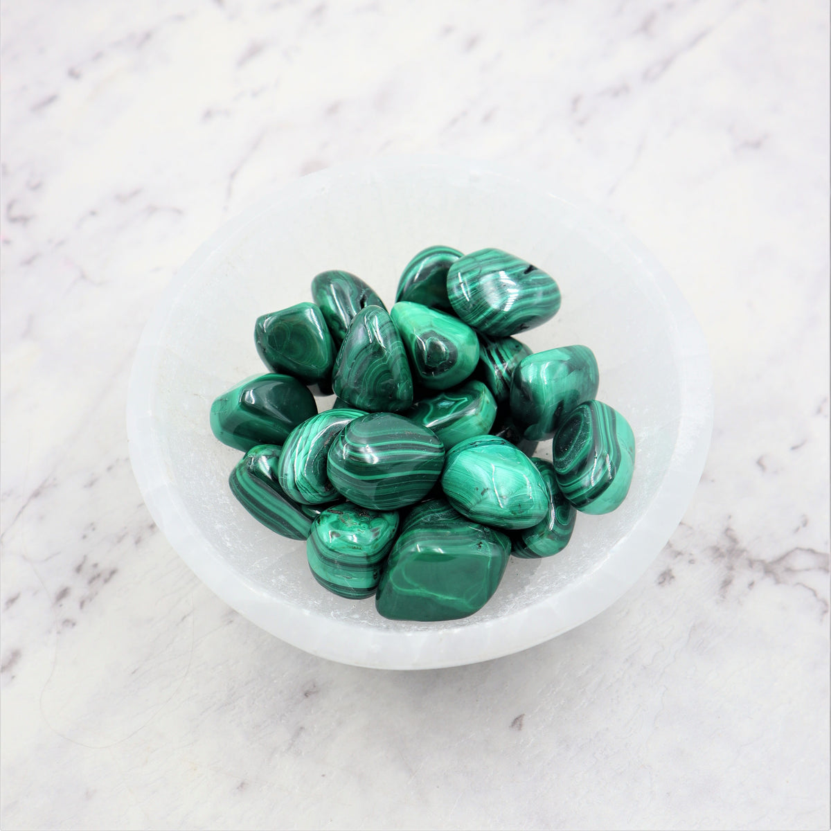 Malachite Tumble | Transformation, Courage &amp; Powerful Protection