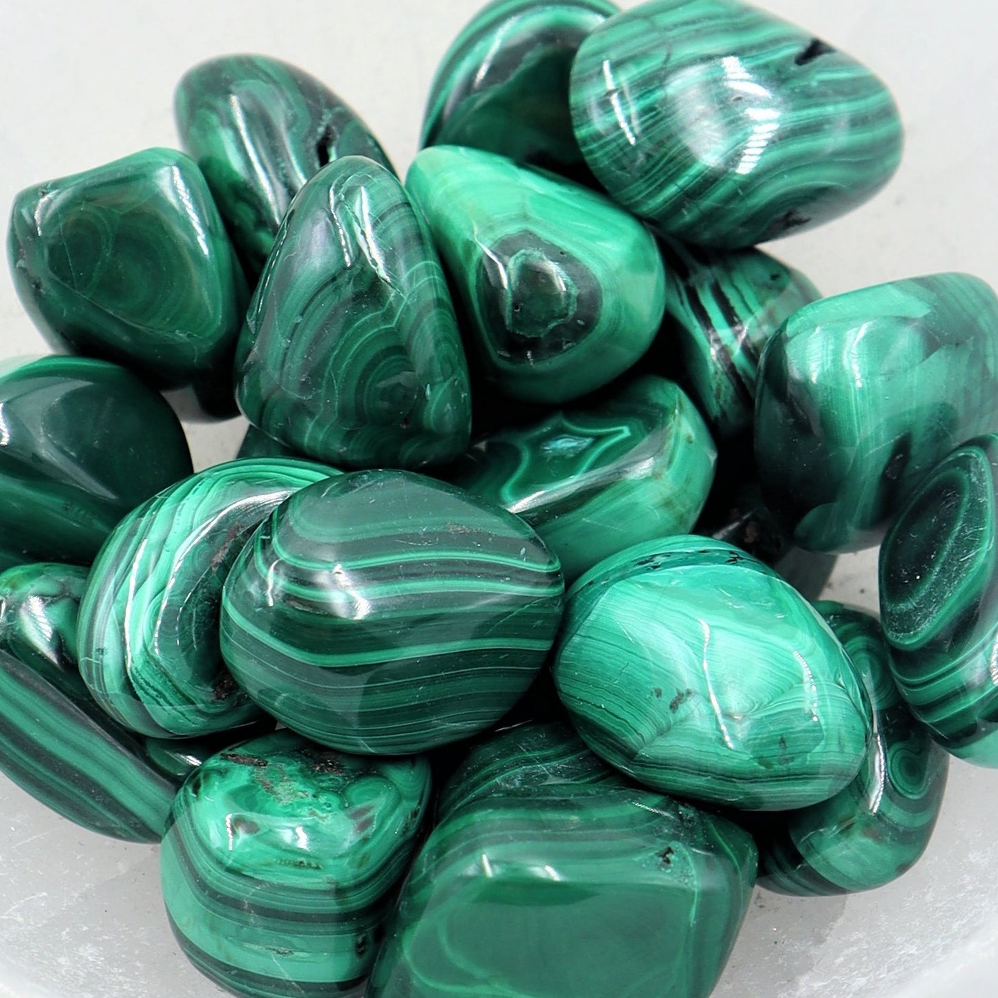 Malachite Tumble | Transformation, Courage & Powerful Protection