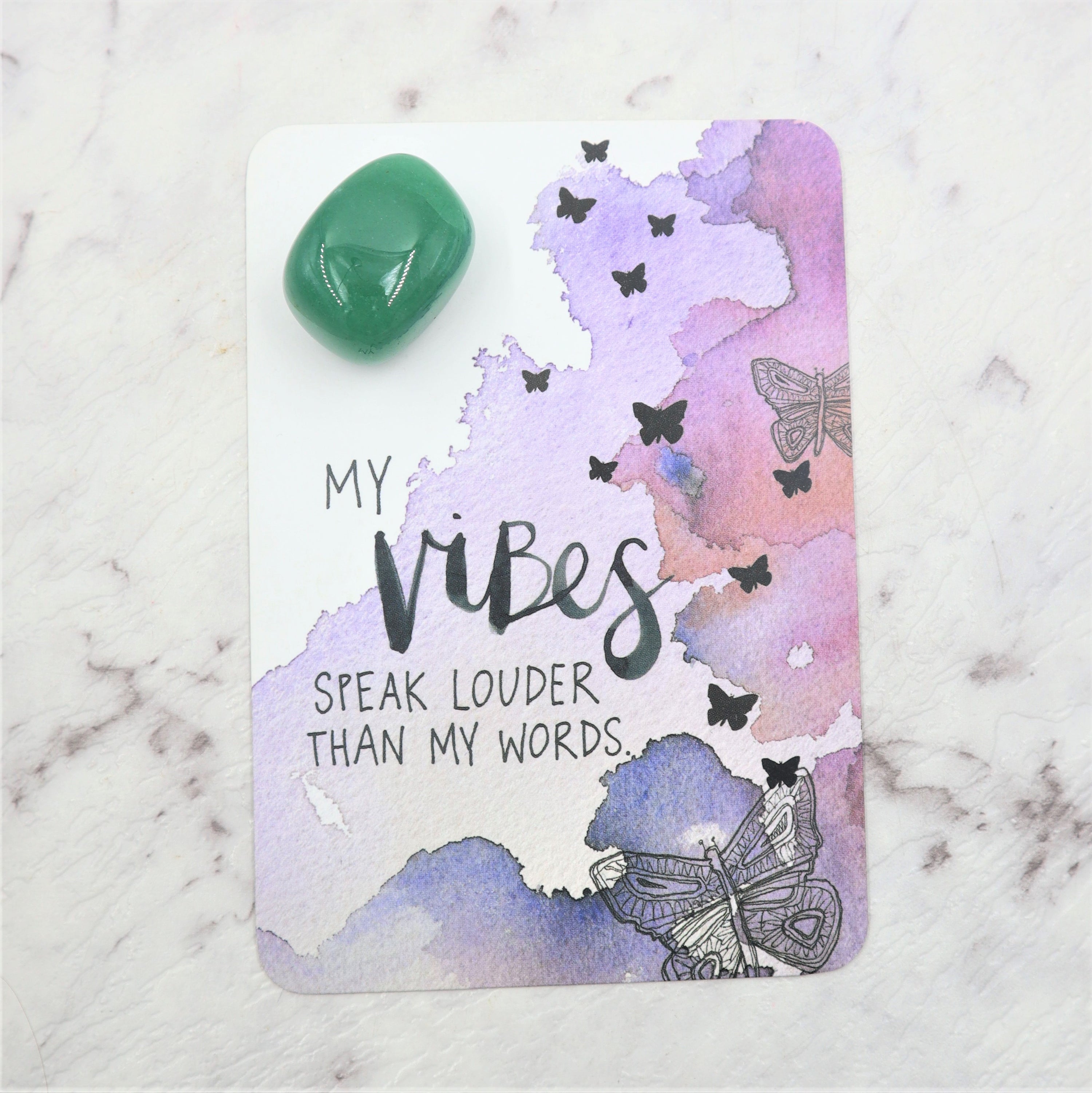 Green Aventurine Tumble | Luck, Optimism &amp; Heart-Opening Flow