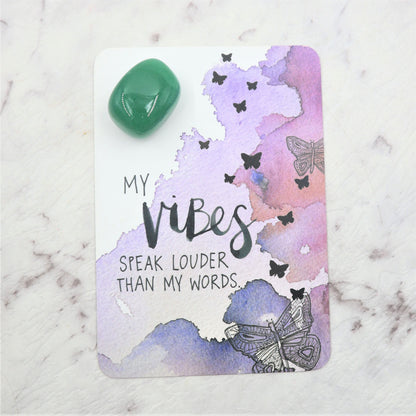 Green Aventurine Tumble | Luck, Optimism & Heart-Opening Flow